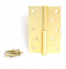 Петля врезная Apecs 120*80-B-Steel-GM-L
