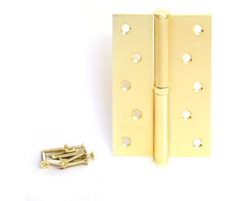 Петля врезная Apecs 120*80-B-Steel-GM-L Петля врезная Apecs 120*80-B-Steel-GM-L