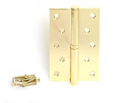 Петля врезная Apecs 120*80-B-Steel-G-L