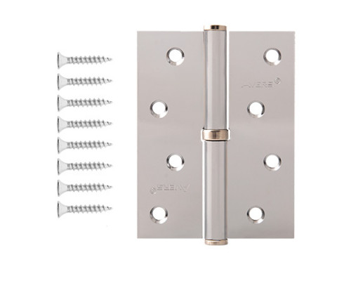 Петля врезная Avers 100*75*2,5-B-CR-L Петля врезная Avers 100*75*2,5-B-CR-L
