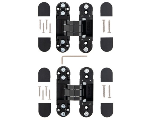 Петля врезная скрытой установки Apecs 110*30-3D-Z-BLM (R15) (B2B)
