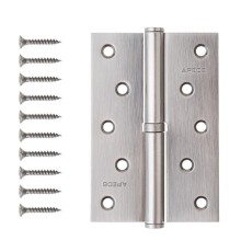 Петля врезная Apecs 120*80-B-Steel-GRF-R