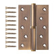 Петля врезная Apecs 120*80-B-Steel-AB-R