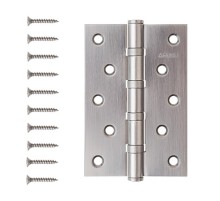 Петля врезная Apecs 120*80-B4-Steel-GRF