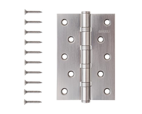 Петля врезная Apecs 120*80-B4-Steel-GRF