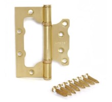 Петля накладная Apecs 100*75*2,5-B2-Steel-GM-Blister
