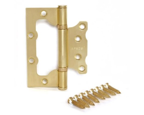 Петля накладная Apecs 100*75*2,5-B2-Steel-GM-Blister Петля накладная Apecs 100*75*2,5-B2-Steel-GM-Blister