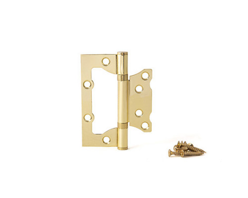 Петля накладная Vanger 100*75*2-P2-G Петля накладная Vanger 100*75*2-P2-G