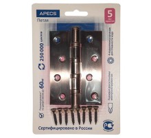 Петля Apecs 100*70-B4-Steel-AC (скин упаковка)