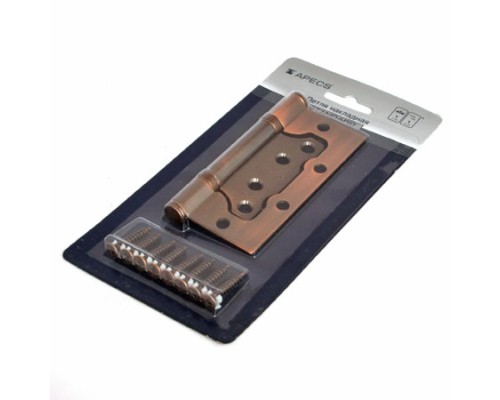 Петля накладная Apecs 100*75*2,5-B2-Steel-AC-Blister Петля накладная Apecs 100*75*2,5-B2-Steel-AC-Blister