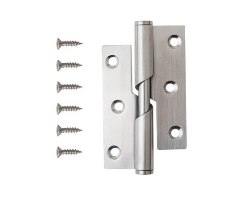 Петля врезная самозакрывающаяся Avers 76*51*1,5-INOX/201-R Петля врезная самозакрывающаяся Avers 76*51*1,5-INOX/201-R
