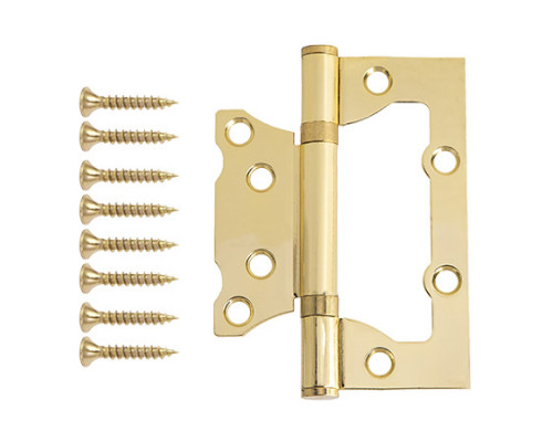 Петля накладная Vanger 100*75*2-P2-G Петля накладная Vanger 100*75*2-P2-G