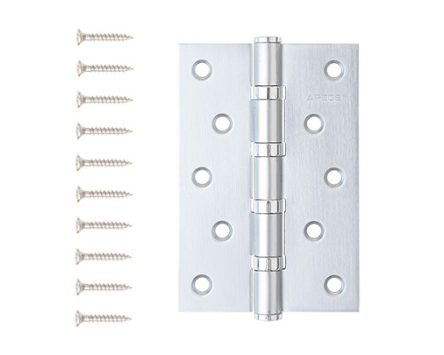 Петля врезная Apecs 120*80-B4-Steel-CRS