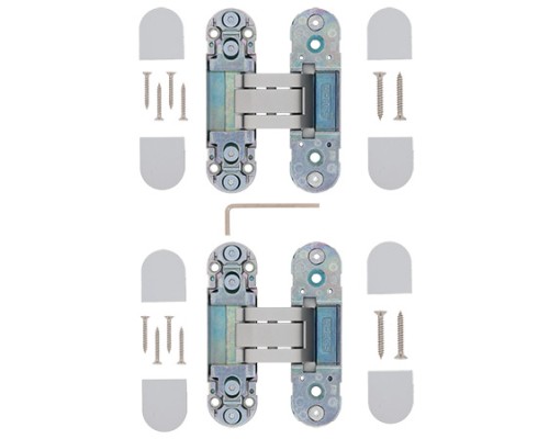 Петля врезная скрытой установки Apecs 110*30-3D-Z-CRM (R15) (B2B)