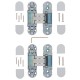 Петля врезная скрытой установки Apecs 110*30-3D-Z-CRM (R15) (B2B)