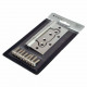 Петля накладная Apecs 100*75*2,5-B2-Steel-NIS-Blister