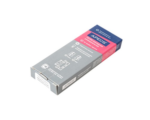 Петля накладная Apecs 100*75*2,5-B2-Steel-GMS