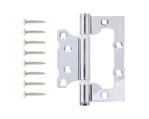 Петля накладная Apecs Infinity 100*79*2.5-PS2-Steel-CR