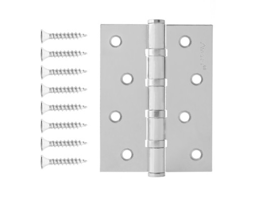 Петля врезная Avers 100*75*2,5-B4-CR Петля врезная Avers 100*75*2,5-B4-CR