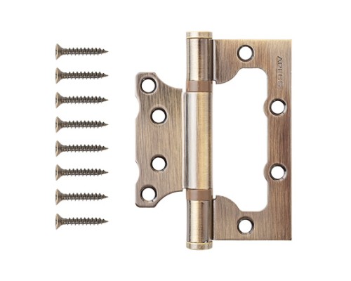 Петля накладная Apecs Infinity 100*79*2.5-PS2-Steel-AB