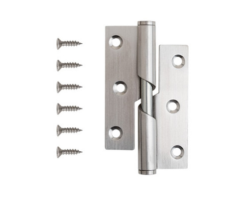 Петля врезная самозакрывающаяся Avers 76*51*1,5-INOX/201-L Петля врезная самозакрывающаяся Avers 76*51*1,5-INOX/201-L