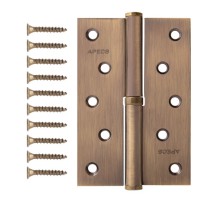 Петля врезная Apecs 120*80-B-Steel-AB-L