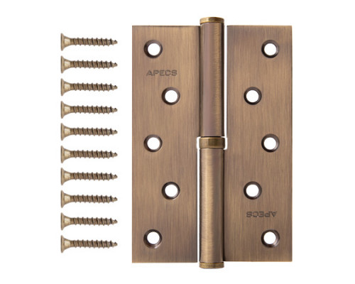 Петля врезная Apecs 120*80-B-Steel-AB-L Петля врезная Apecs 120*80-B-Steel-AB-L
