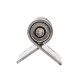 Петля врезная пружинная Avers 90*56*2-INOX/304 (R6)