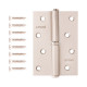 Петля врезная Apecs 100*70-B-Steel-NIS-L
