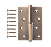 Петля врезная Apecs 100*70-B-Steel-AB-R