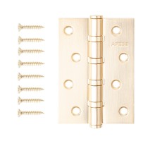 Петля врезная Apecs 100*70-B4-Steel-GMS