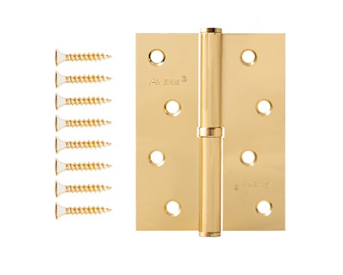 Петля врезная Avers 100*75*2,5-B-G-R Петля врезная Avers 100*75*2,5-B-G-R
