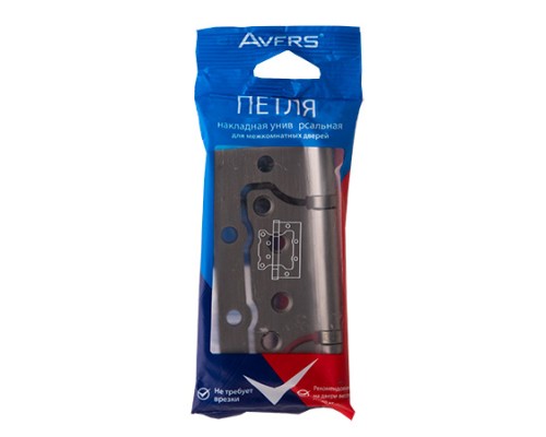Петля накладная Avers 100*75*2,5-B2-GRF Петля накладная Avers 100*75*2,5-B2-GRF