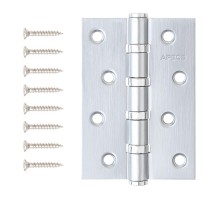 Петля врезная Apecs 100*70-B4-Steel-CRS