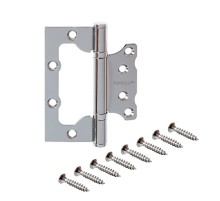 Петля накладная Apecs 100*75*2,5-B2-Steel-CR-Blister