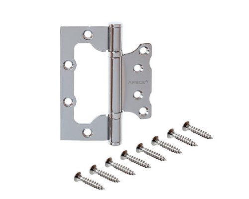 Петля накладная Apecs 100*75*2,5-B2-Steel-CR-Blister Петля накладная Apecs 100*75*2,5-B2-Steel-CR-Blister