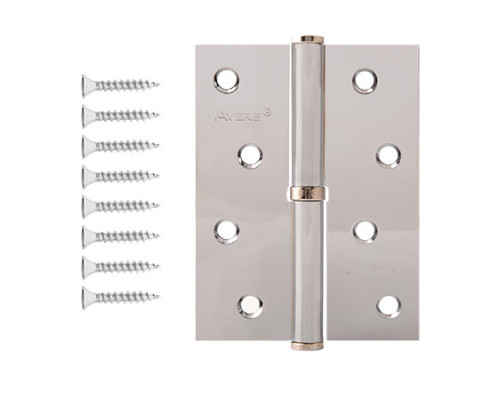 Петля врезная Avers 100*75*2,5-B-CR-R Петля врезная Avers 100*75*2,5-B-CR-R