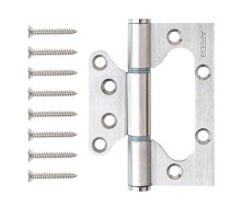 Петля накладная Apecs Infinity 102*80*3-PS2-INOX-SS