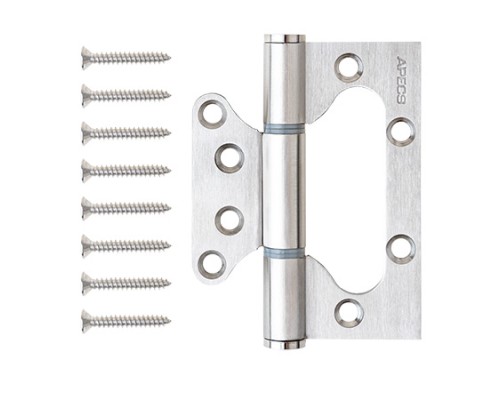 Петля накладная Apecs Infinity 102*80*3-PS2-INOX-SS