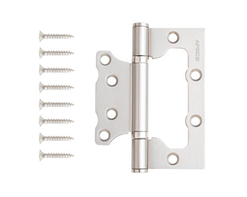 Петля накладная Apecs 100*75*2,5-B2-Steel-NISM