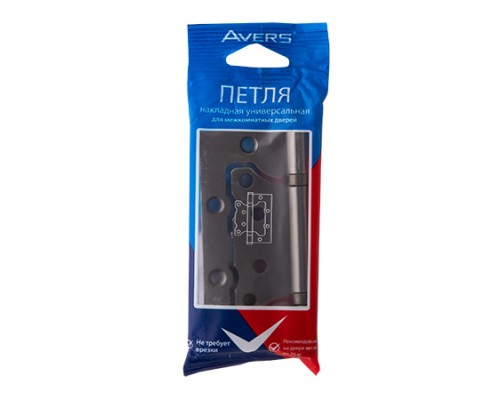 Петля накладная Avers 100*75*2,5-B2-BN Петля накладная Avers 100*75*2,5-B2-BN