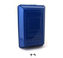 Ящик почтовый с замком (синий)