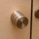 Ручки-кнопки дверные Avers HK-5002-INOX/201
