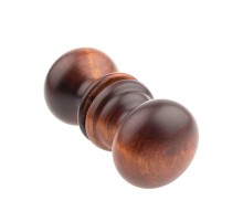 Ручка-кнопка ЙО-КРАСН.ДЕРЕВО М