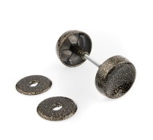 Ручка-кнопка Саратов РК-1 (ант. бронза)