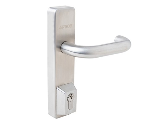 Ручка накладная с фиксацией Apecs HF-008-INOX/304