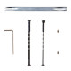 Ручки на планке Vanger HP-85.1823-BLM