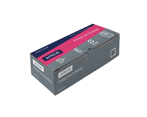 Ручки на планке Apecs HP-80.1923-C-CR-R Ручки на планке Apecs HP-80.1923-C-CR-R