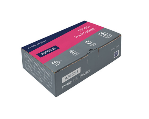 Ручки на планке Apecs HP-85.0123-CR