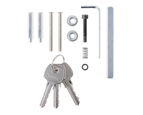 Ручка накладная с фиксацией Apecs HF-008-INOX/304